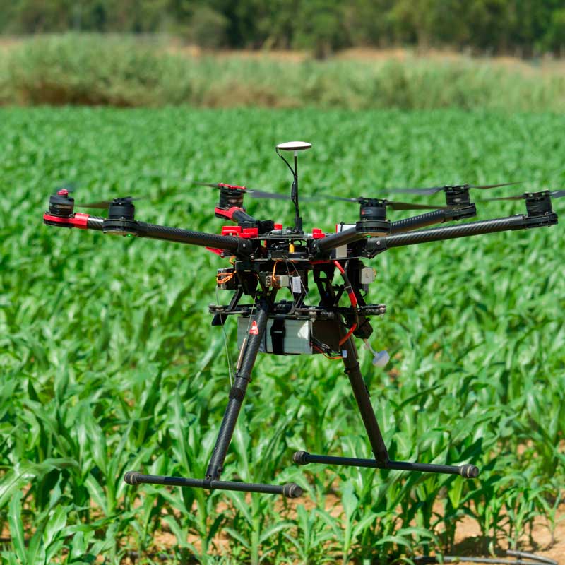 Los drones en agricultura ahorran recursos y los optimizan