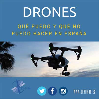 ¿Qué puedo hacer con mi dron? ¡Nueva infografía!