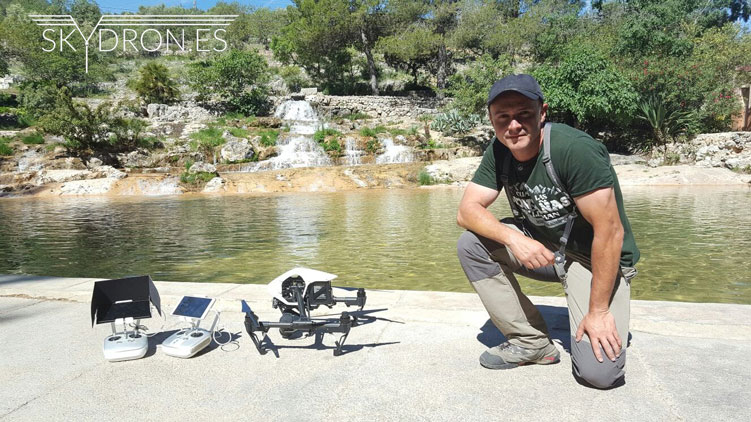 Disfrutando de la naturaleza con nuestros drones en Casa Rural El Lago