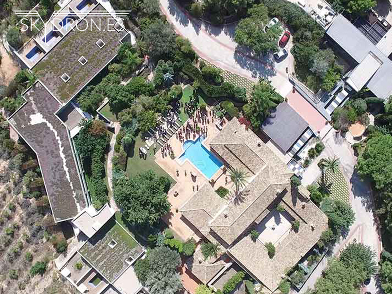 Seguridad aérea privada con drones