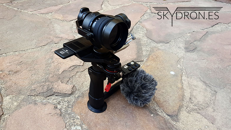 Soporte DJI OSmo para grabaciones de tierra de Skydron.es